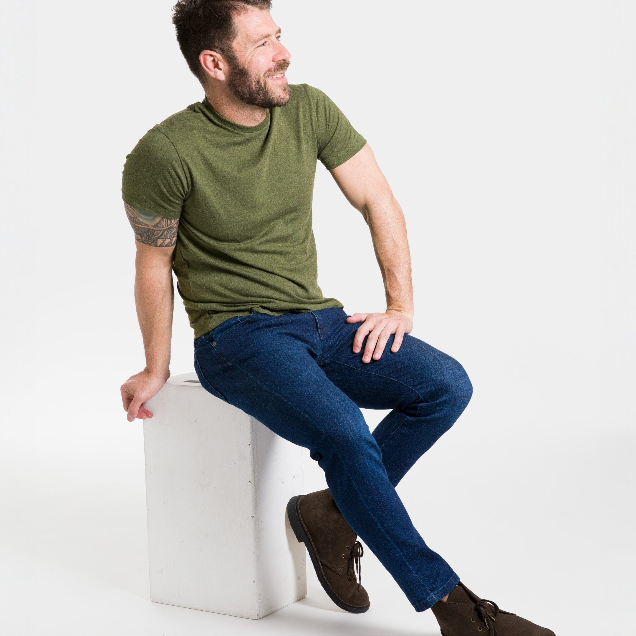 Ash & Erie Rinse Wash Midtown Jeans for Short Men   Midtown Jeans