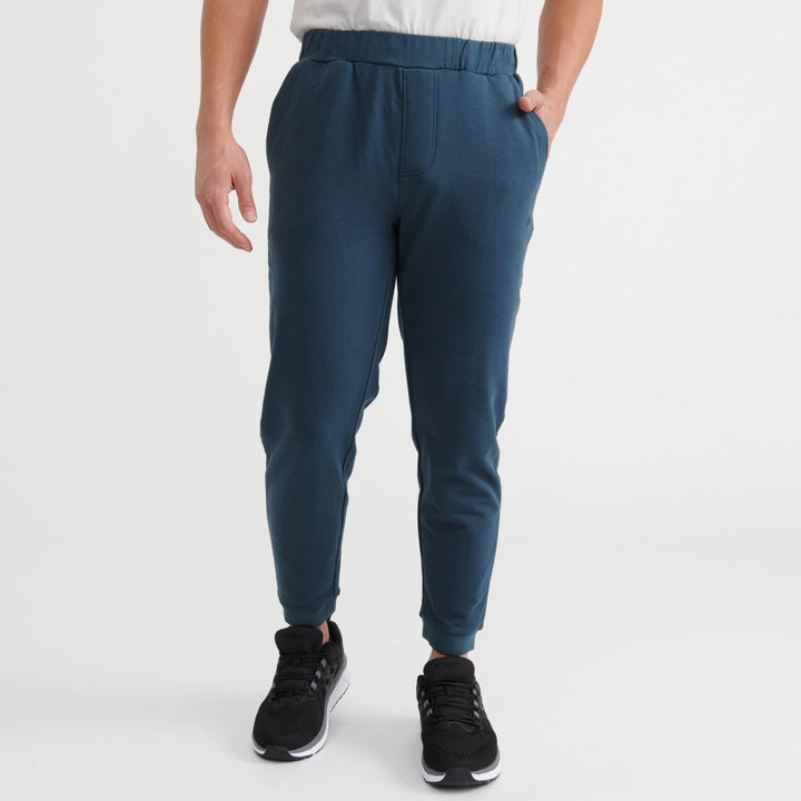 Ash & Erie Dark Spruce French Terry Jogger for Short Men   Roam Jogger