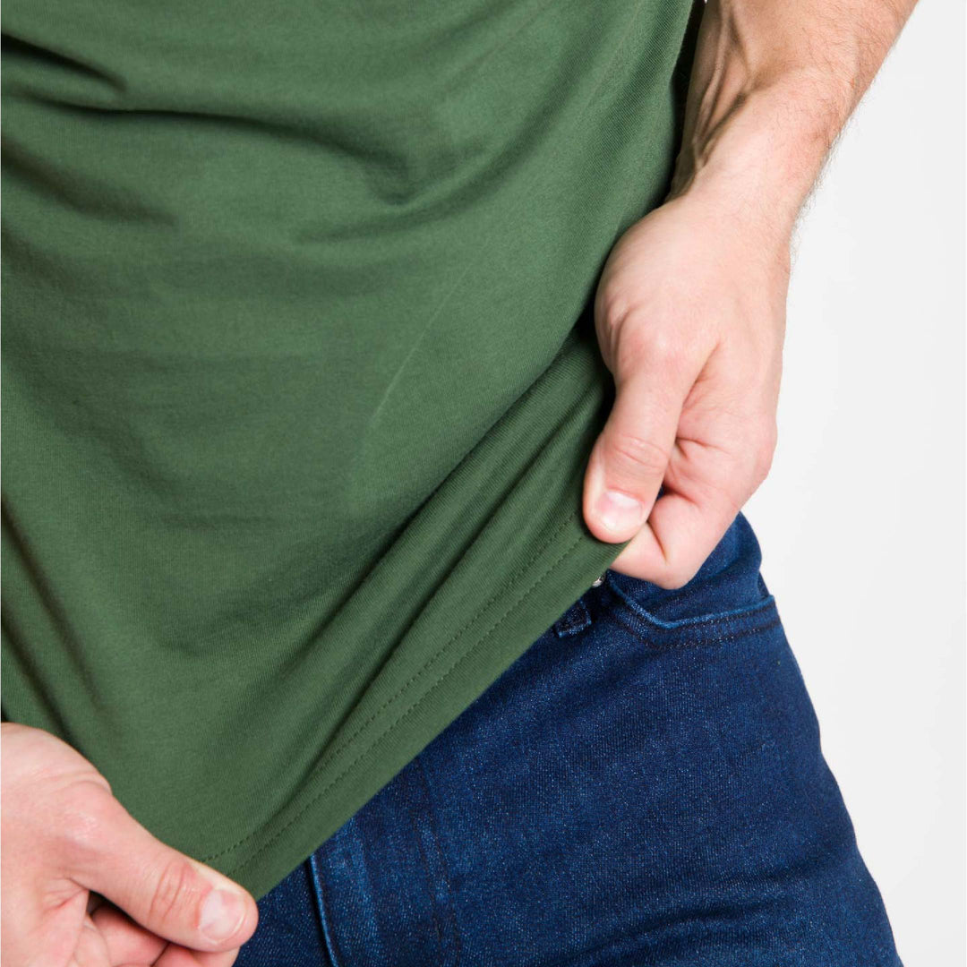 Ash & Erie Bright Green Short Sleeve Pima Cotton Henley for Short Men   Short Sleeve Henley