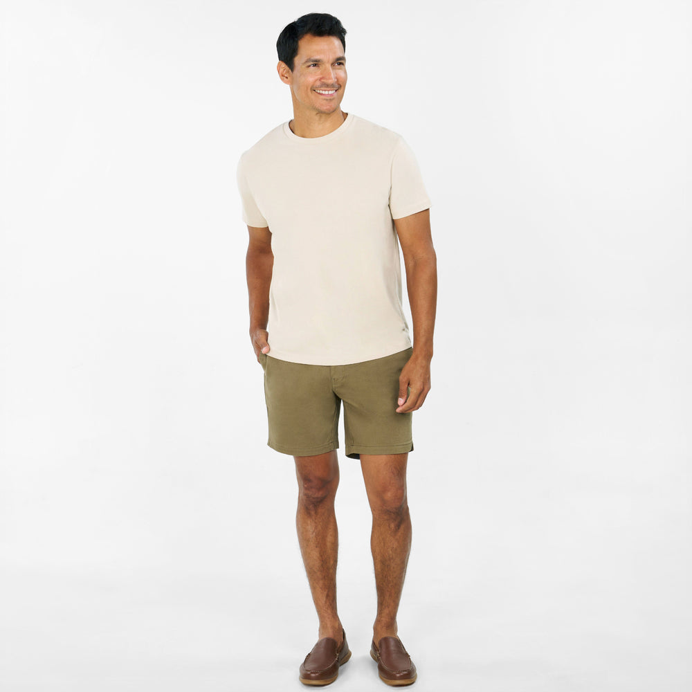Ash & Erie Nimbus Crew Neck T-Shirt for Short Men   Short Sleeve Tee