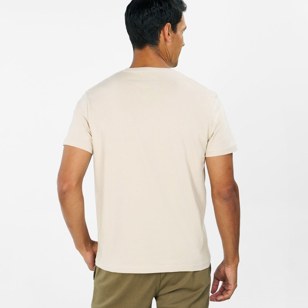 Ash & Erie Nimbus Crew Neck T-Shirt for Short Men   Short Sleeve Tee