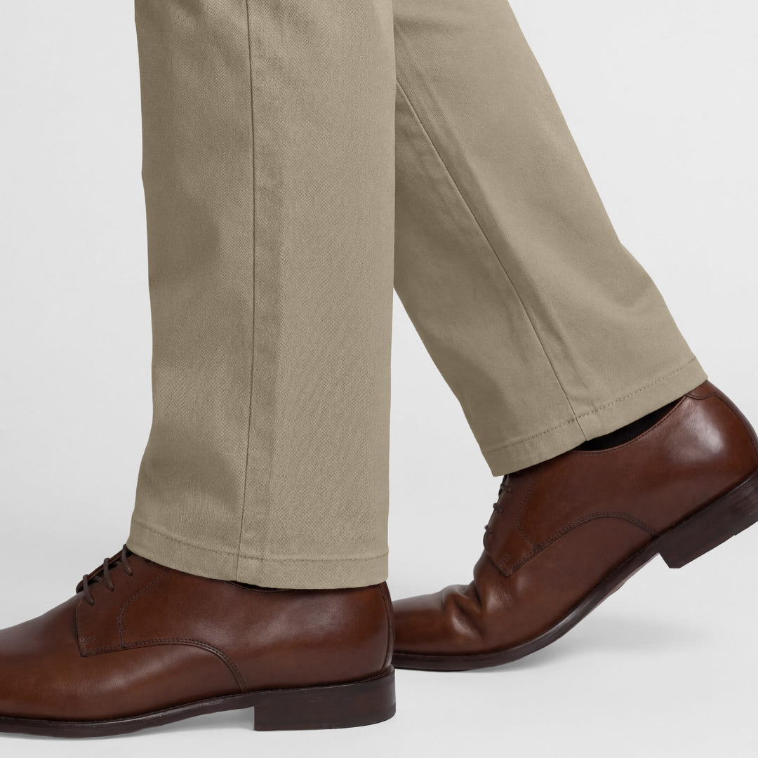 Ash & Erie Straight Fit Khaki Signature Chinos for Short Men   Signature Straight Fit Chino