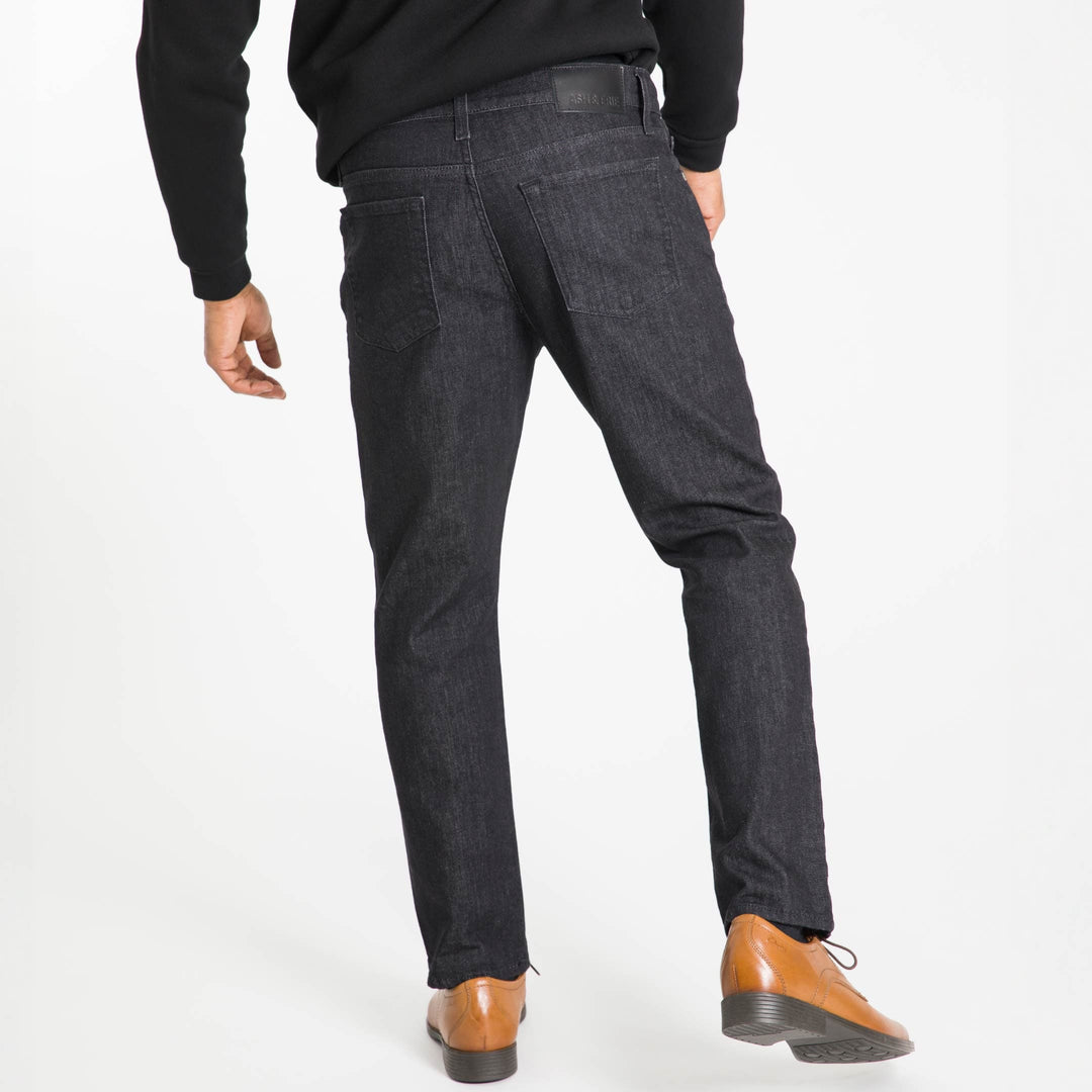 Ash & Erie Straight Fit Asphalt Wash Explorer Jeans for Short Men   Standard Fit Jeans