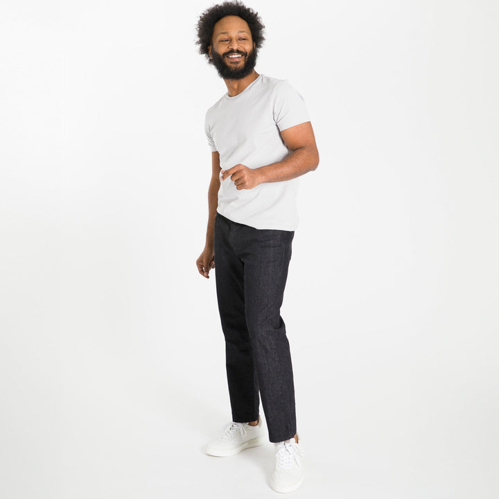 Ash & Erie Straight Fit Asphalt Wash Explorer Jeans for Short Men   Standard Fit Jeans