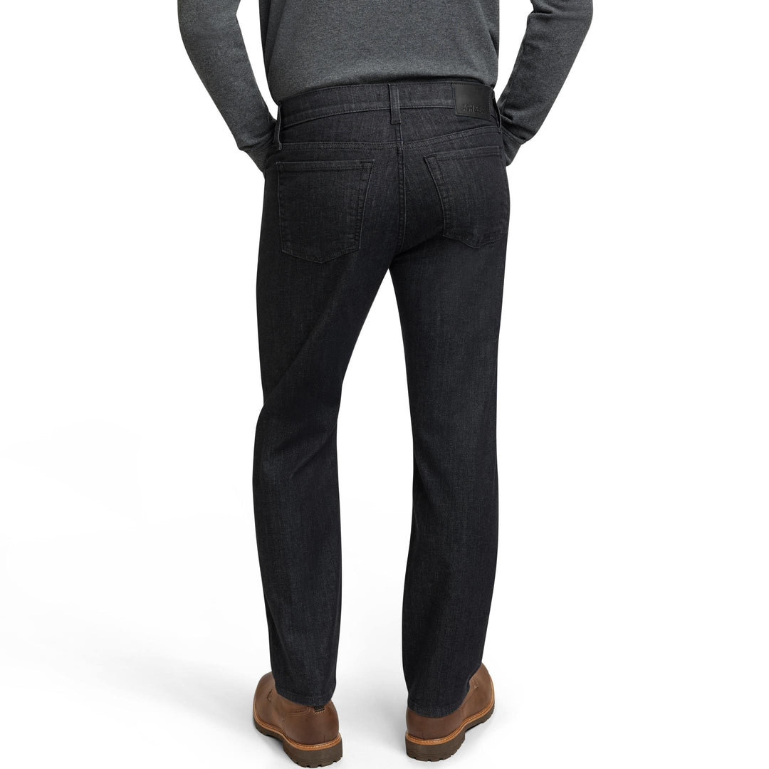Ash & Erie Straight Fit Asphalt Wash Explorer Jeans for Short Men   Straight Fit Jeans