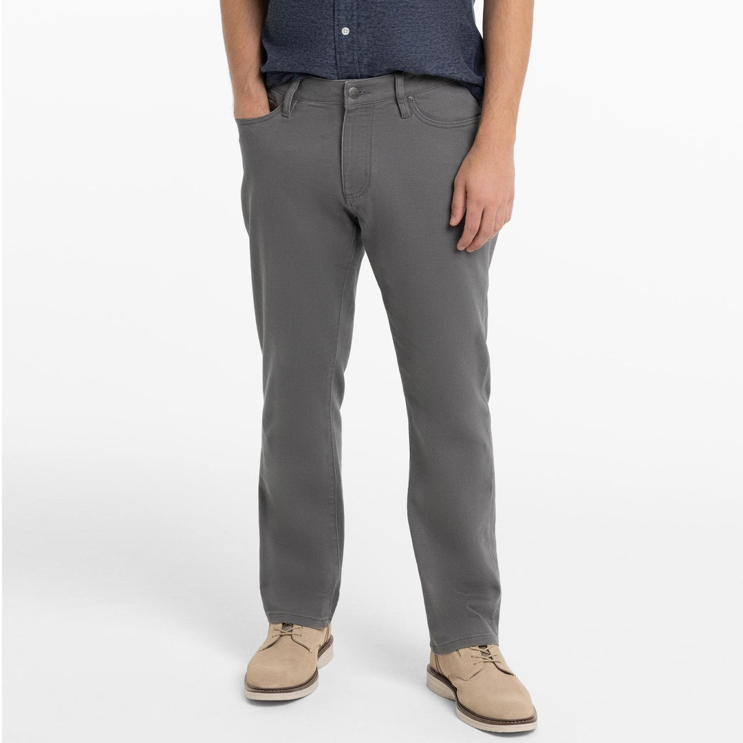 Ash & Erie Straight Fit Boulder Grey Weekend Jeans for Short Men   Straight Fit Jeans