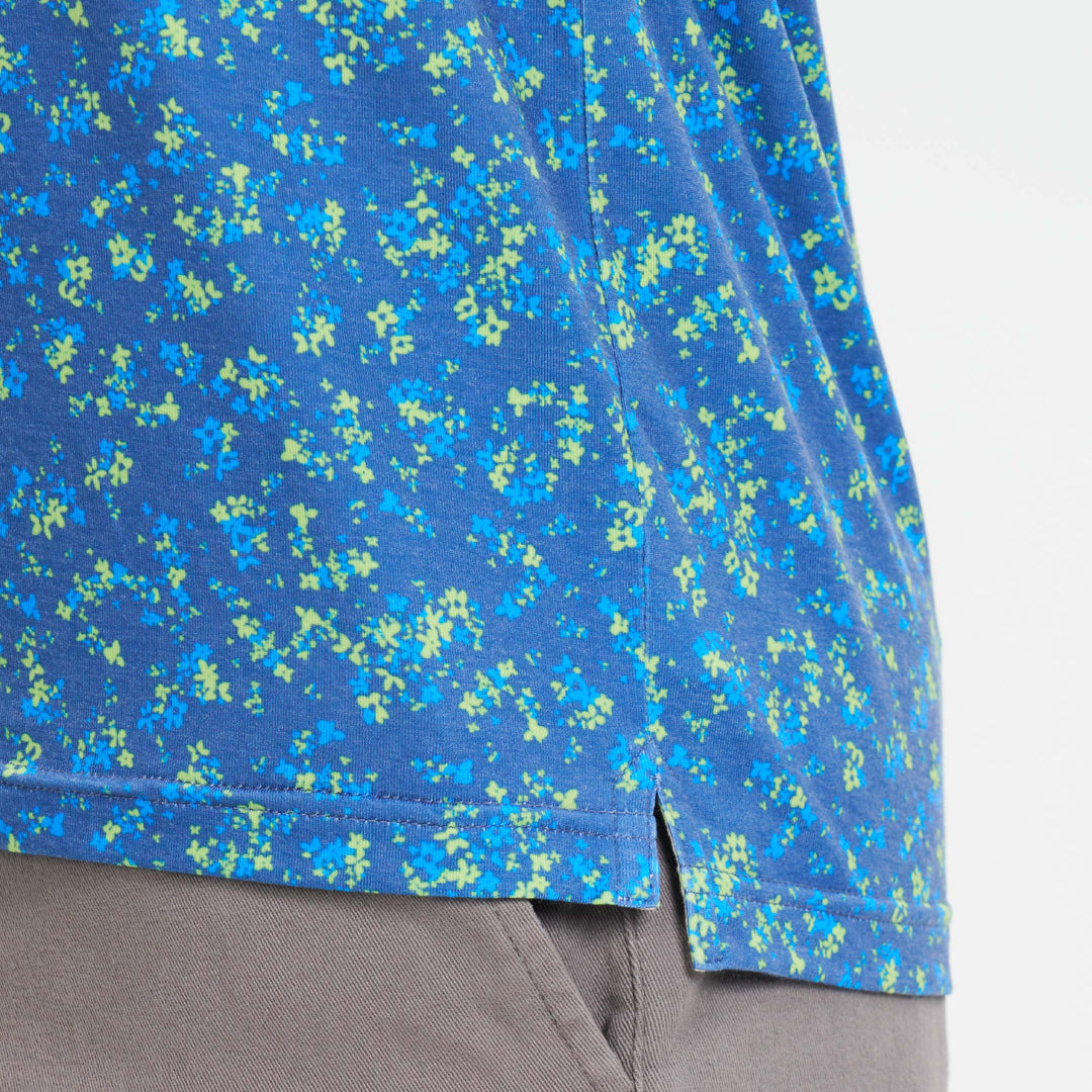 Ash & Erie Garden Party Tech Polo Shirt for Short Men   Tech Polo Shirt