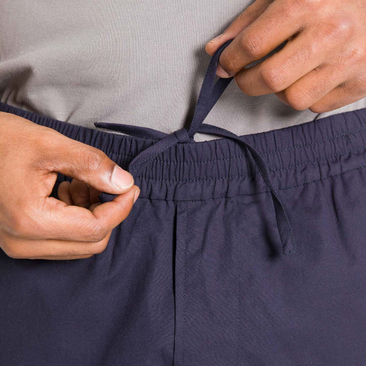 Ash & Erie Navy Walking Shorts for Short Men   Walking Shorts