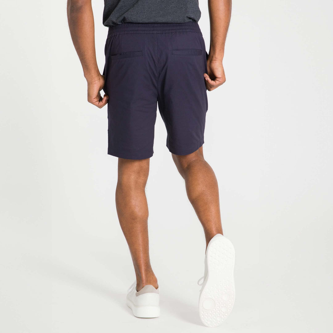 Ash & Erie Navy Walking Shorts for Short Men   Walking Shorts