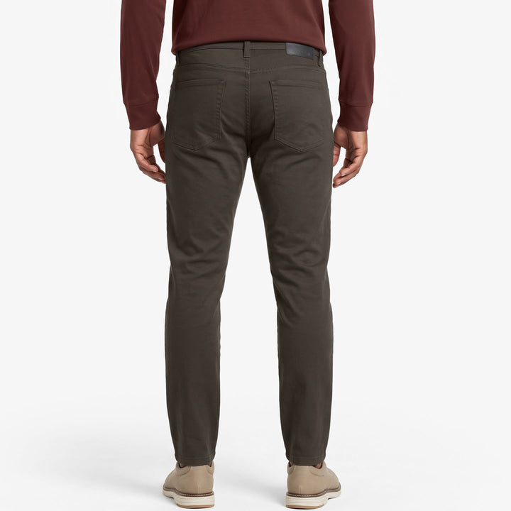 Ash & Erie Coffee Weekend Jeans for Short Men   Weekend Jeans